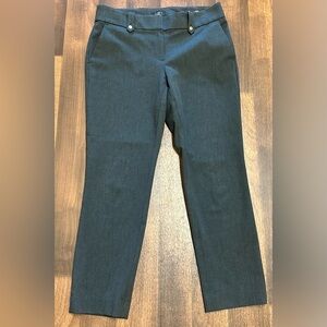 LOFT Black Straight Leg Jeans
